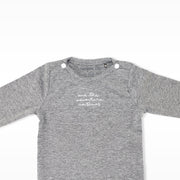 Noppies Baby NOP Anthracite Grey Cotton Long Sleeve Top