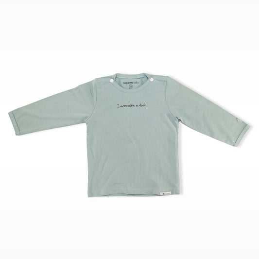 Noppies Baby Grey and Mint Soft Cotton Comfortable Infant Trousers