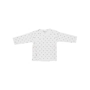 Noppies Baby Soft Cotton White Long Sleeve Snap Onesie
