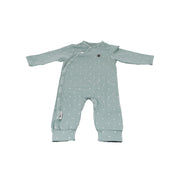Soft Noppies Baby Grey Mint Organic Cotton Long Sleeve Top