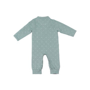 Noppies Baby Soft Cotton Grey Mint Long Sleeve Comfortable Romper