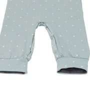 Noppies Baby Soft Cotton Grey Mint Long Sleeve Comfortable Romper
