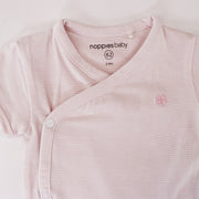 Noppies Baby Light Rose Cotton Romper for Infants 2-4 Months