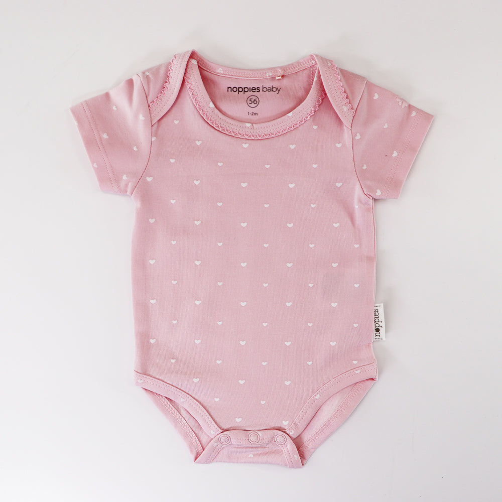 Noppies Baby Light Rose Soft Cotton Long Sleeve Top