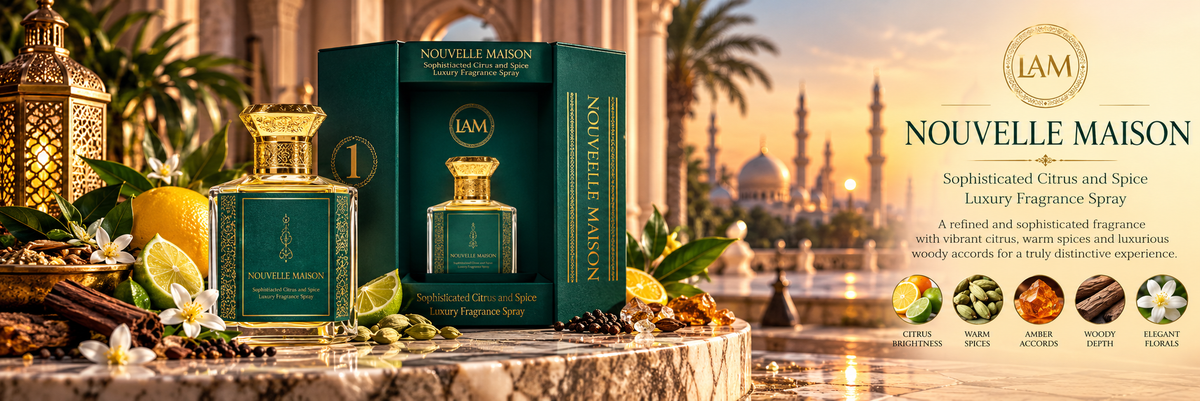 Nouvelle Maison Sophisticated Citrus and Spice Luxury Fragrance Spray