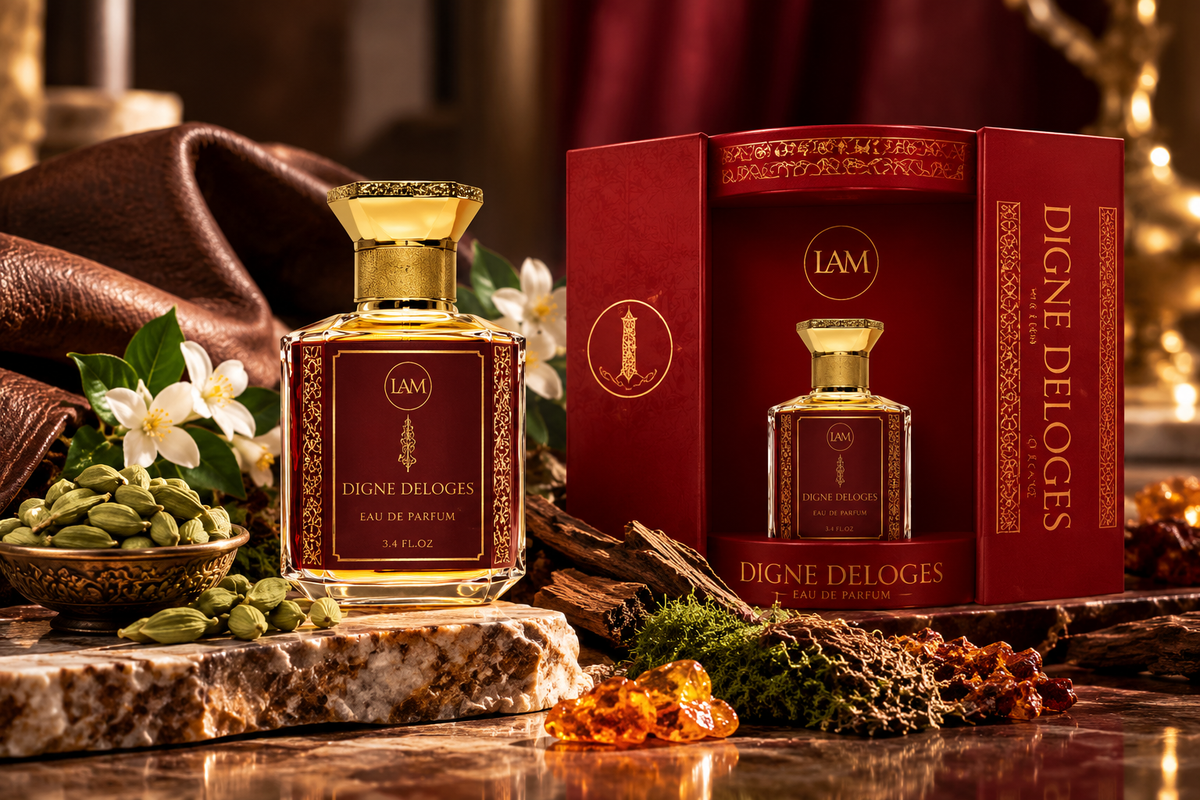 Digne Deloges Luxury Cardamom and Leather Eau de Parfum Fragrance