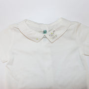 Nanos Baby Boy Light Blue Short Sleeve Classic Cotton Polo