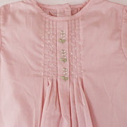 Classic Pixie Lily Pima Cotton Baby Dress and Bloomer Set