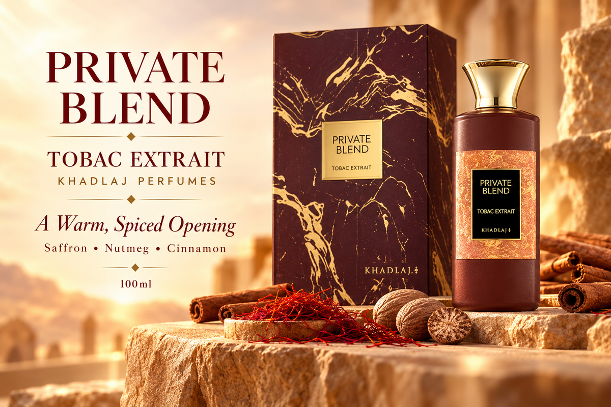Private Blend - Tobac Extrait by Khadlaj Perfumes – 100ml