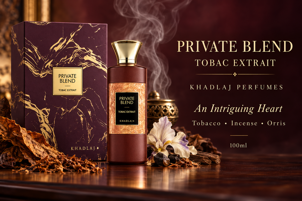 Private Blend - Tobac Extrait by Khadlaj Perfumes – 100ml