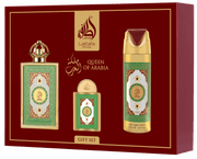 Lattafa Pride Queen of Arabia Luxury 3 Piece Fragrance Gift Set