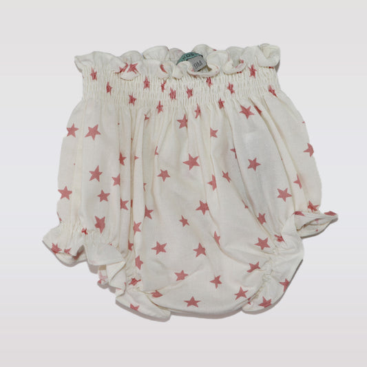 Nanos Baby Pink Cotton Ranita Romper for Stylish Infants