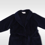 Rachel Riley Navy Blue Cotton Terry Kids Luxury Dressing Gown
