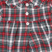 Rachel Riley Classic Red Tartan Night Dress for Little Girls