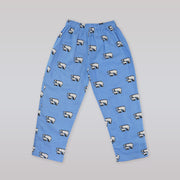 Rachel Riley Girls Blue Polar Bear Cotton Baby Doll Pajamas