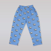 Rachel Riley Polar Bear Print Cotton Baby Doll Blue Pyjamas