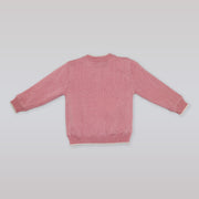 Rachel Riley Pink Ivory Sugar Mice Intarsia Knit Baby Cardigan