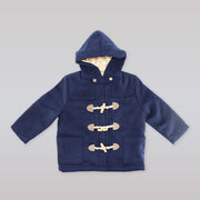 Rachel Riley Classic Navy Blue Wool Blend Winter Coat Toddler Size