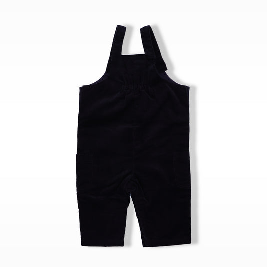 Rachel Riley Classic Navy Blue Corduroy Dungarees for Toddlers