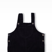 Rachel Riley Classic Navy Blue Corduroy Dungarees for Toddlers