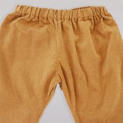 Rachel Riley Caramel Soft Cotton Corduroy Baby Trousers