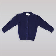 Rachel Riley Premium Navy Blue Cashmere Knit Baby Cardigan
