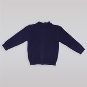 Rachel Riley Luxury Navy Blue Cashmere Cardigan for Baby Boys