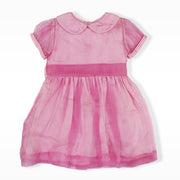 Rachel Riley Girls Luxury Silk Pintuck Special Occasion Dress