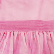 Rachel Riley Girls Luxury Silk Pintuck Special Occasion Dress