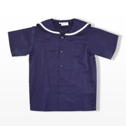 Rachel Riley Boys Classic Navy Blue Cotton Sailor Shirt