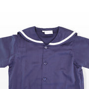 Rachel Riley Boys Classic Navy Blue Cotton Sailor Shirt