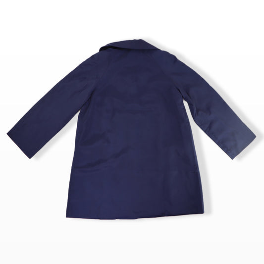 Rachel Riley Girls Classic Red Swing Coat with Velvet Collar
