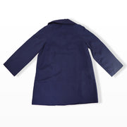 Rachel Riley Girls Classic Pink Wool Blend Swing Coat