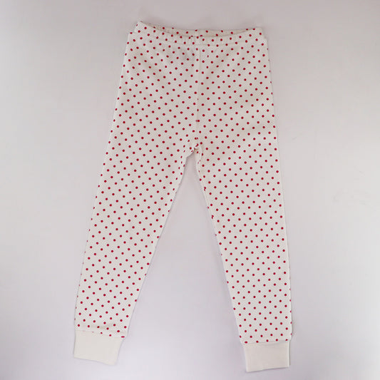 Rachel Riley Designer Cotton Polka Dot Two-Piece Pajama Sleepwear Set