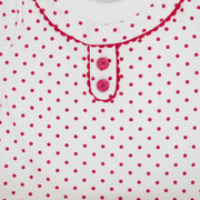 Rachel Riley Designer Cotton Polka Dot Two-Piece Pajama Sleepwear Set