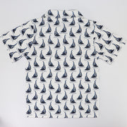 Rachel Riley Boys Sail Boat Graphic Cotton Jersey T-Shirt