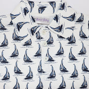 Rachel Riley Boys Sail Boat Graphic Cotton Jersey T-Shirt