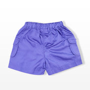 Rachel Riley Blue Cotton Pocket Shorts for Toddler Boys