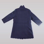 Rachel Riley Classic Navy Blue Double Breasted Childrens Wool Coat