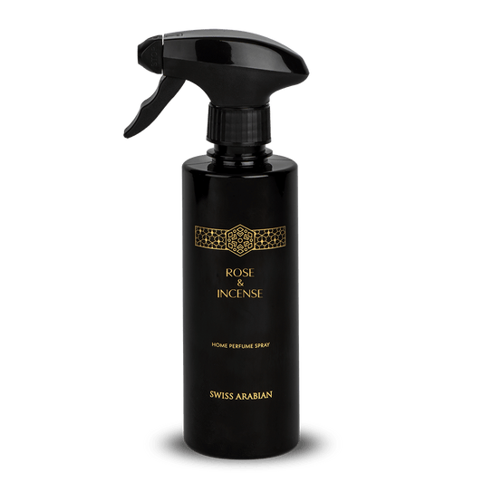 Swiss Arabian Rose and Incense Luxury Home Room Fragrance Spray