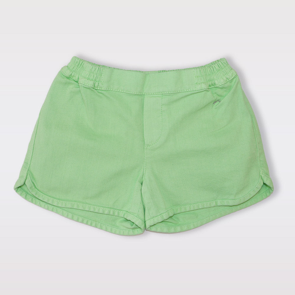 Nanos Baby Stylish Green Cotton Blend Shorts for Kids