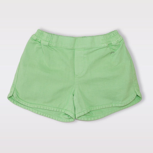 Nanos Baby Stylish Green Cotton Blend Shorts for Kids