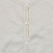 Elegant Hucklebones Girl's Butter Cup Pointelle Dress Cream Soda