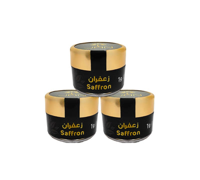 Premium Jan London Pure Saffron Threads 1g Pack of 3