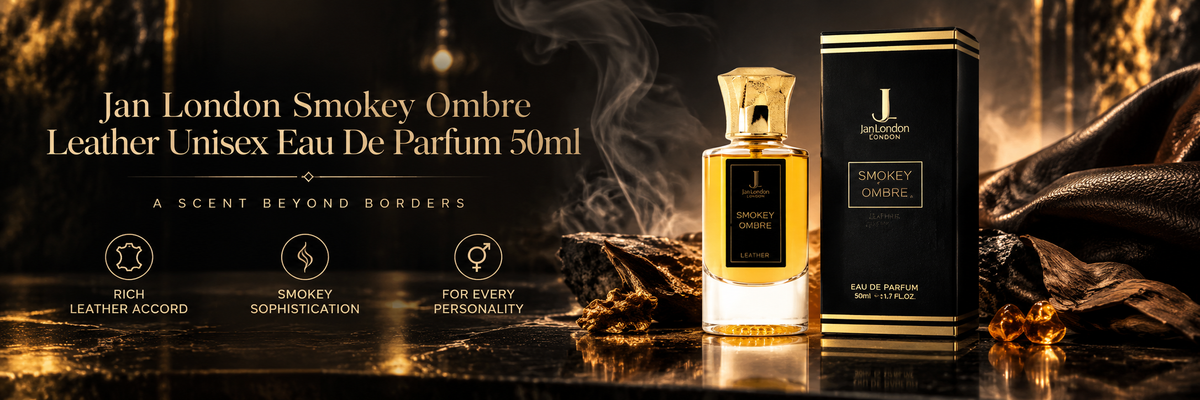 Jan London Smokey Ombre Leather Unisex Eau De Parfum 50ml