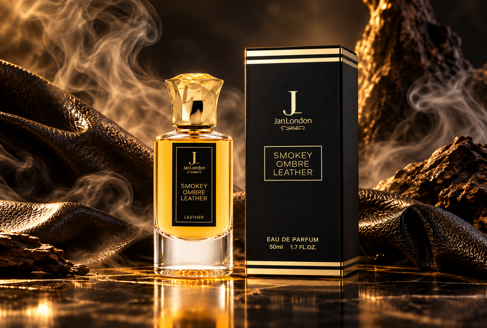 Jan London Smokey Ombre Leather Unisex Eau De Parfum 50ml