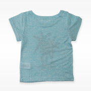 Troi Zenfants Edith Turquoise Jersey Long Sleeve Girls Dress