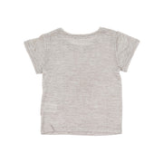 Troi Zenfants Edith Beige Jersey Cotton Dress for Girls