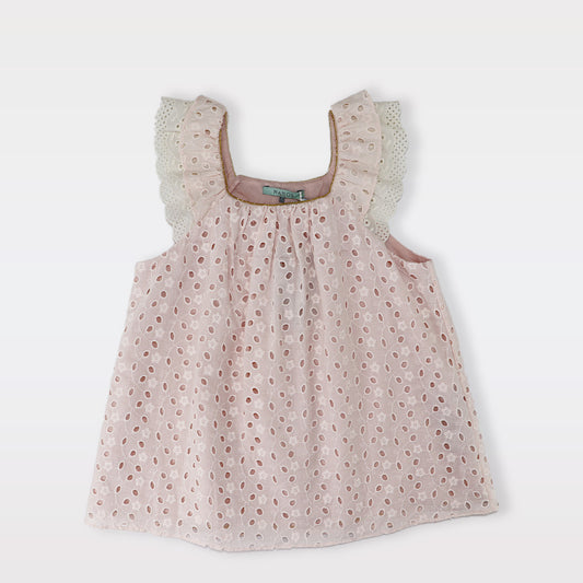 Nanos Baby Girls Stylish Floral Print Long Sleeve Top