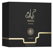 Lattafa Teriaq Intense Luxury Fragrance Gift Set with Hairmist